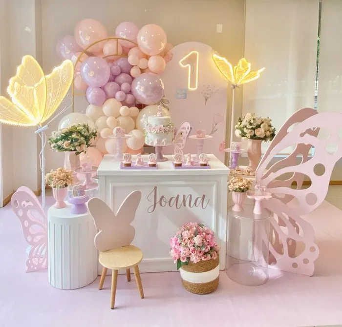Mesa de dulces decorada