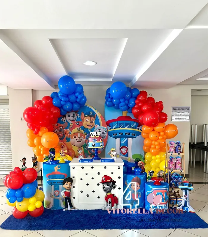 Centro de mesa de fiesta
