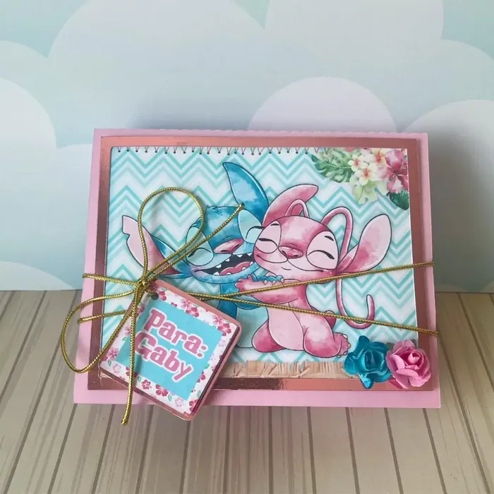 Caja de dulces decorada