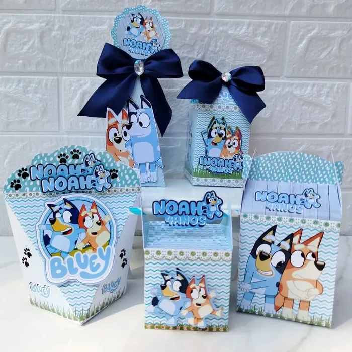 Kit de cajas con moño