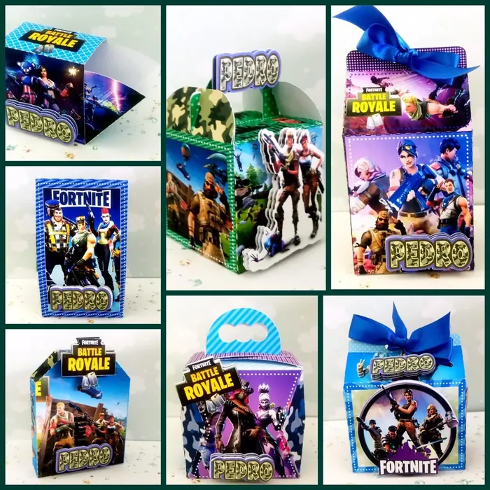 Cajas de fiesta temática