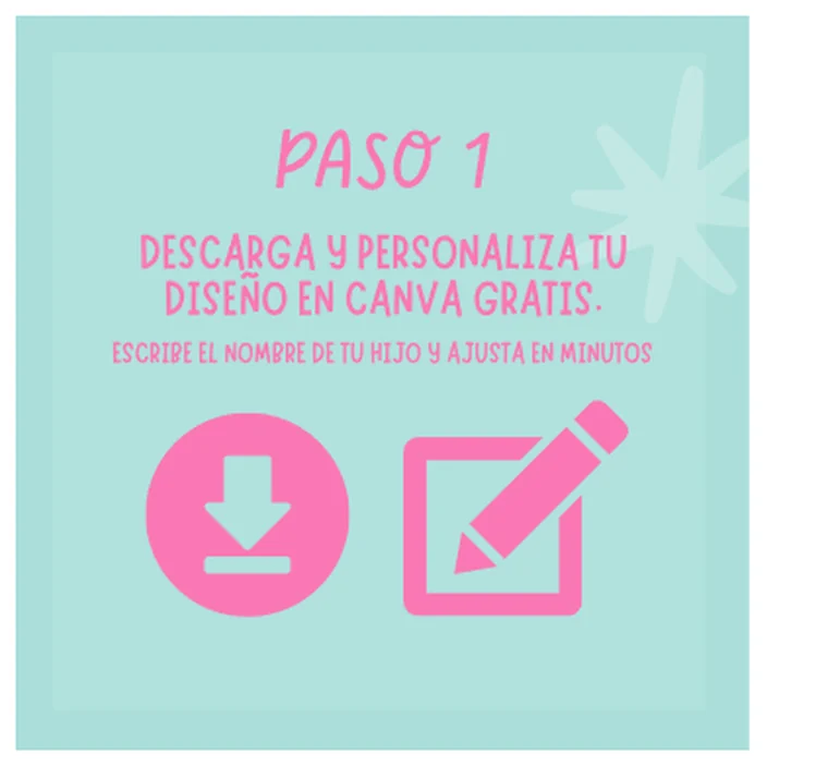 Paso 1 · Descarga y personaliza tu diseño en Canva gratis
